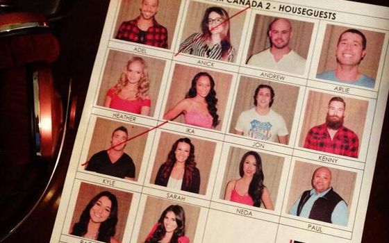 Big Brother Canada 2 evicted HGs