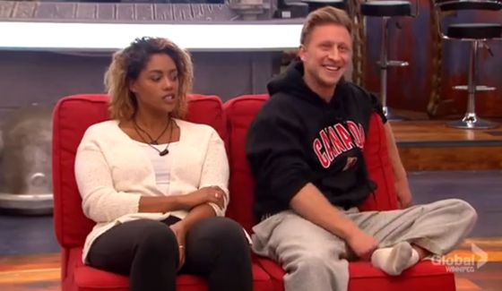 Brittnee and Bobby on the block on BBCAN3