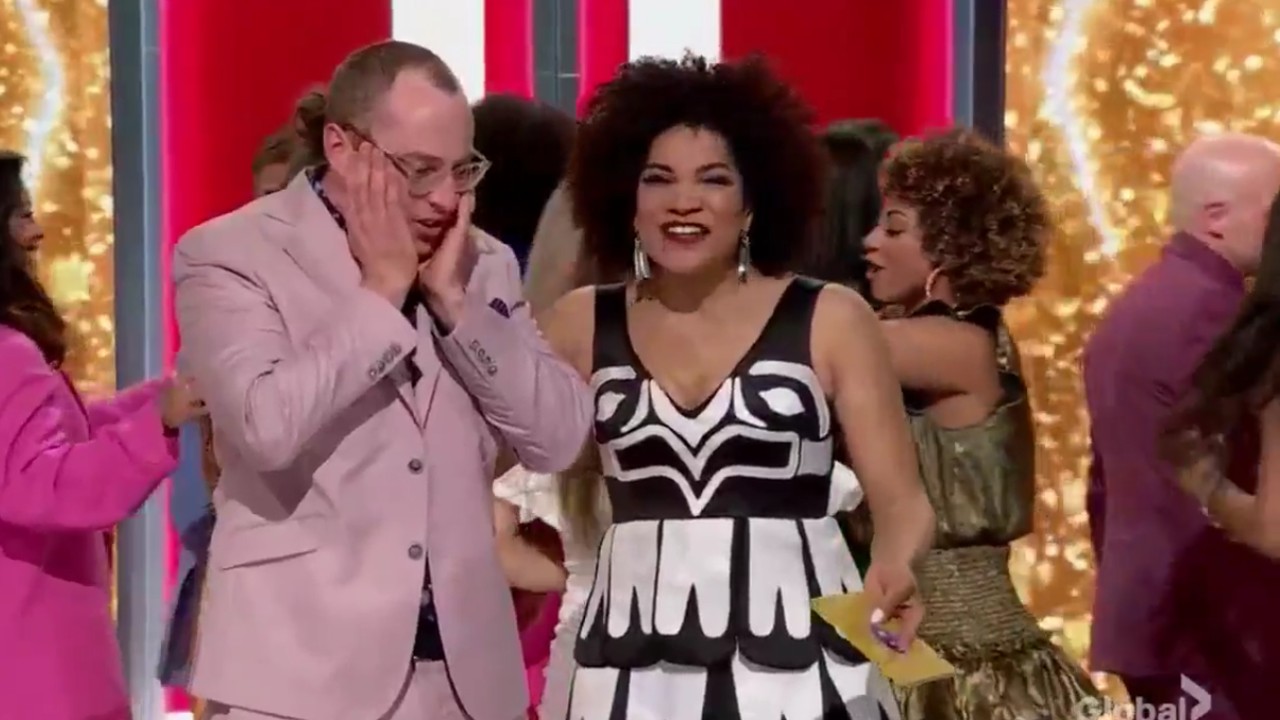Kevin Jacobs and Arisa Cox in Big Brother Canada 10