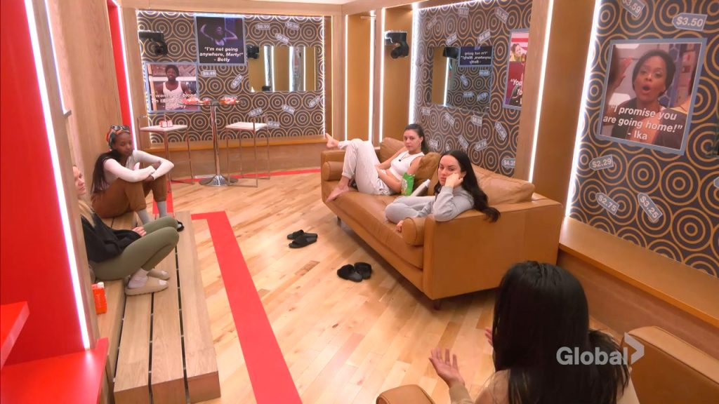 Big Brother Canada 11-Ty, Kuzie, Anika, Renee, Claudia, Santina, Shanaya